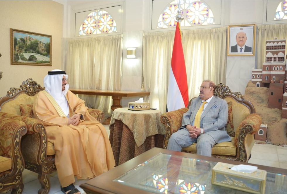 البركاني يستقبل سفير دولة الإمارات بمناسبة انتهاء فترة عمله