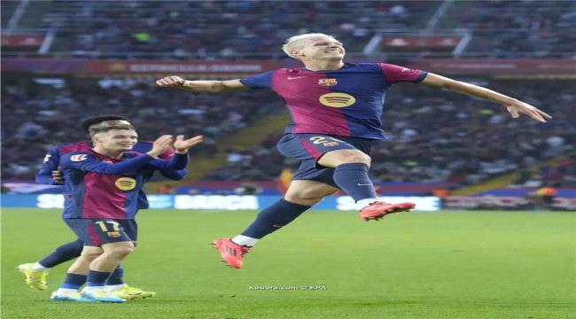 برشلونة يسقط إسبانيول بثلاثية ويبتعد بالصدارة