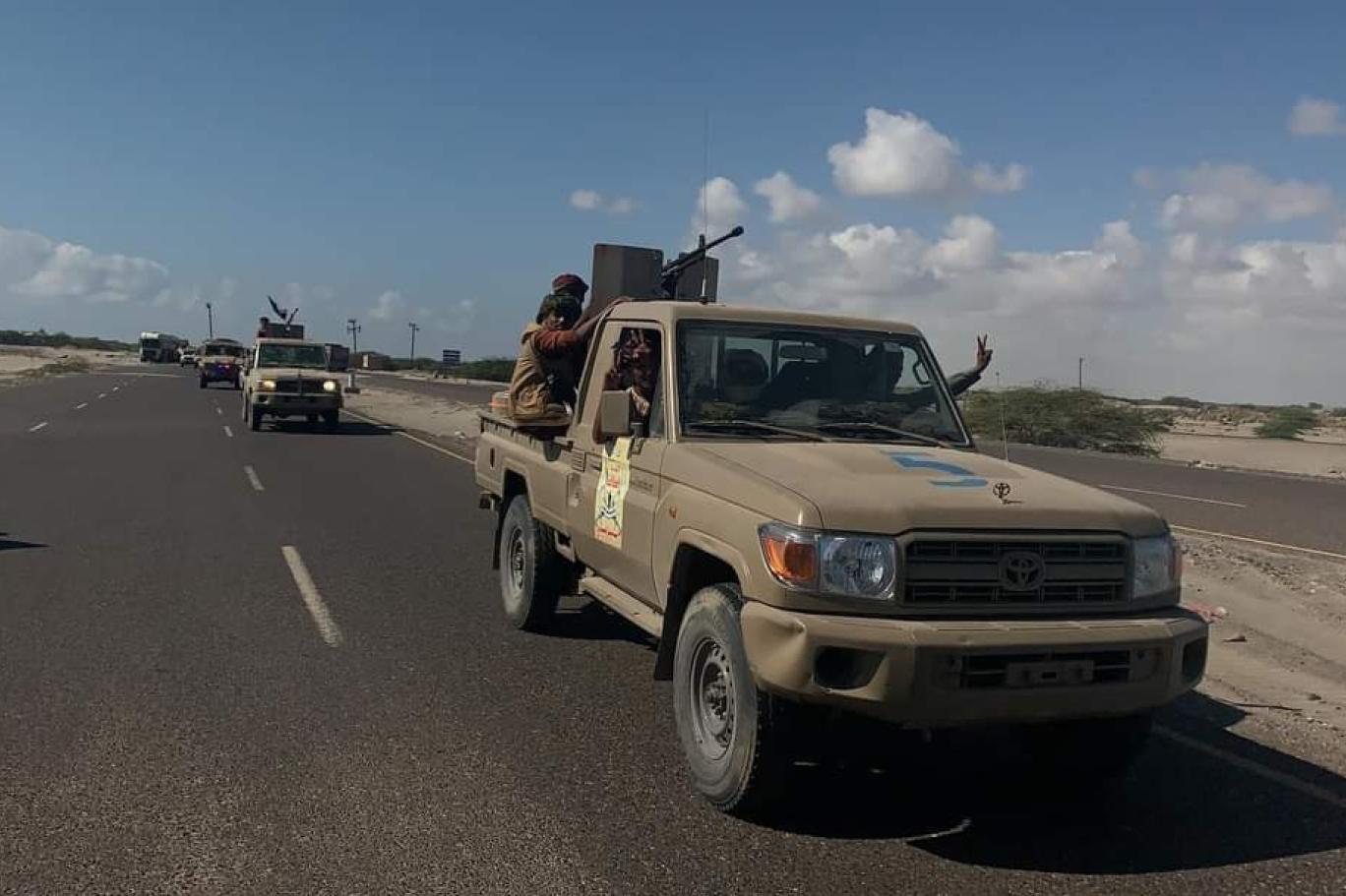 العمالقة تسيطر على منطقة الحنو ببيحان شبوة
