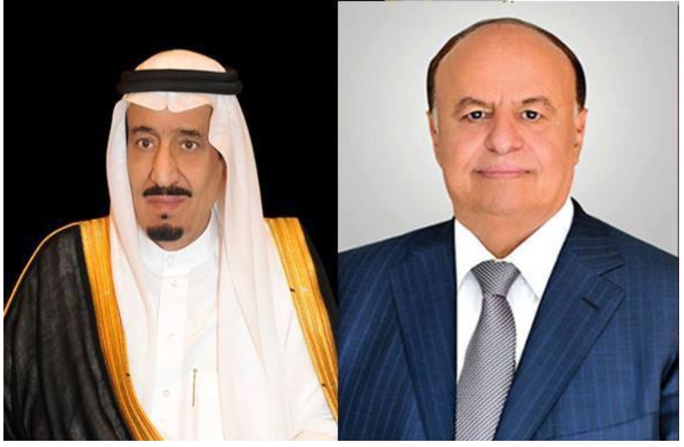 الرئيسهادي يشكر الملك سلمان ويبعث له برقية تهنئة
