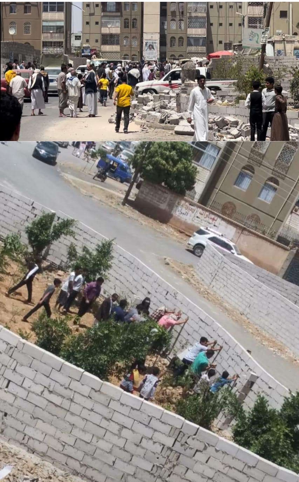 شاهد بالصور .. انتفاضة ضد الحوثيين بالعاصمة صنعاء