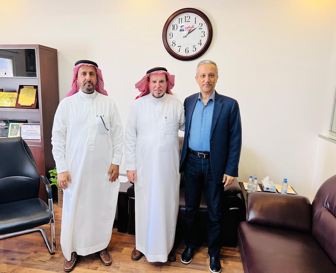 شوقي هائل يلتقي وكيل منتجات مجموعة هائل سعيد أنعم وشركاه في السعودية