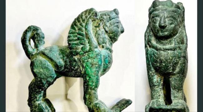 تمثال من آثار اليمن للبيع في مزاد إسرائيلي