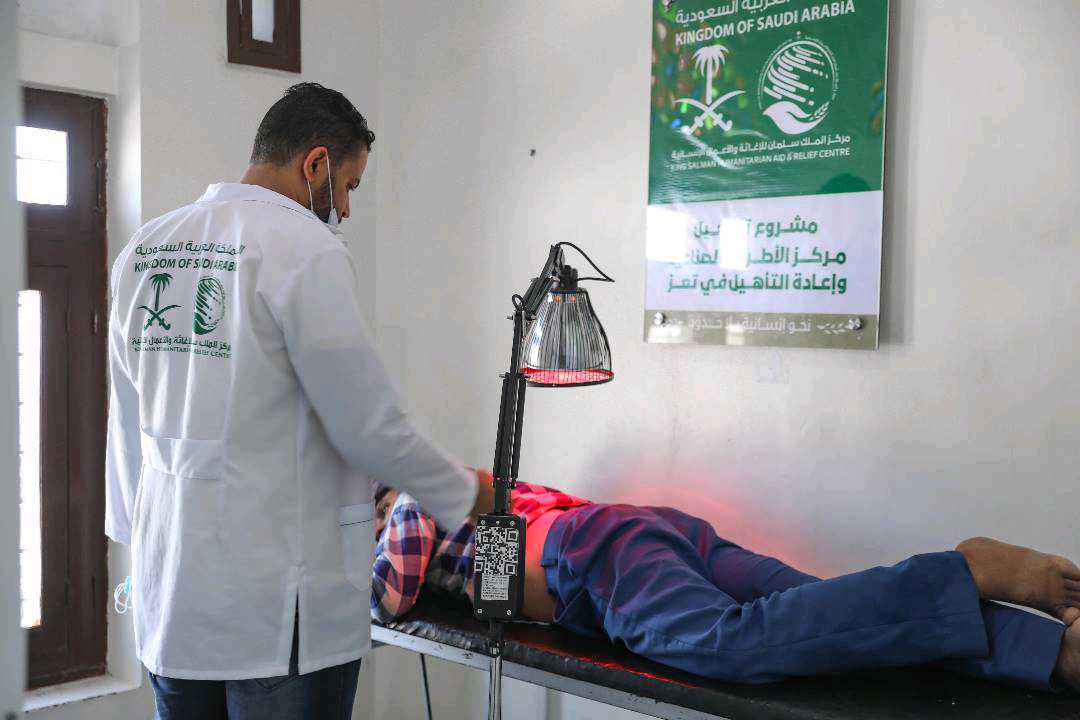 استعراض نتائج مركز الأطراف الصناعية واعادة التأهيل بمحافظة تعز
