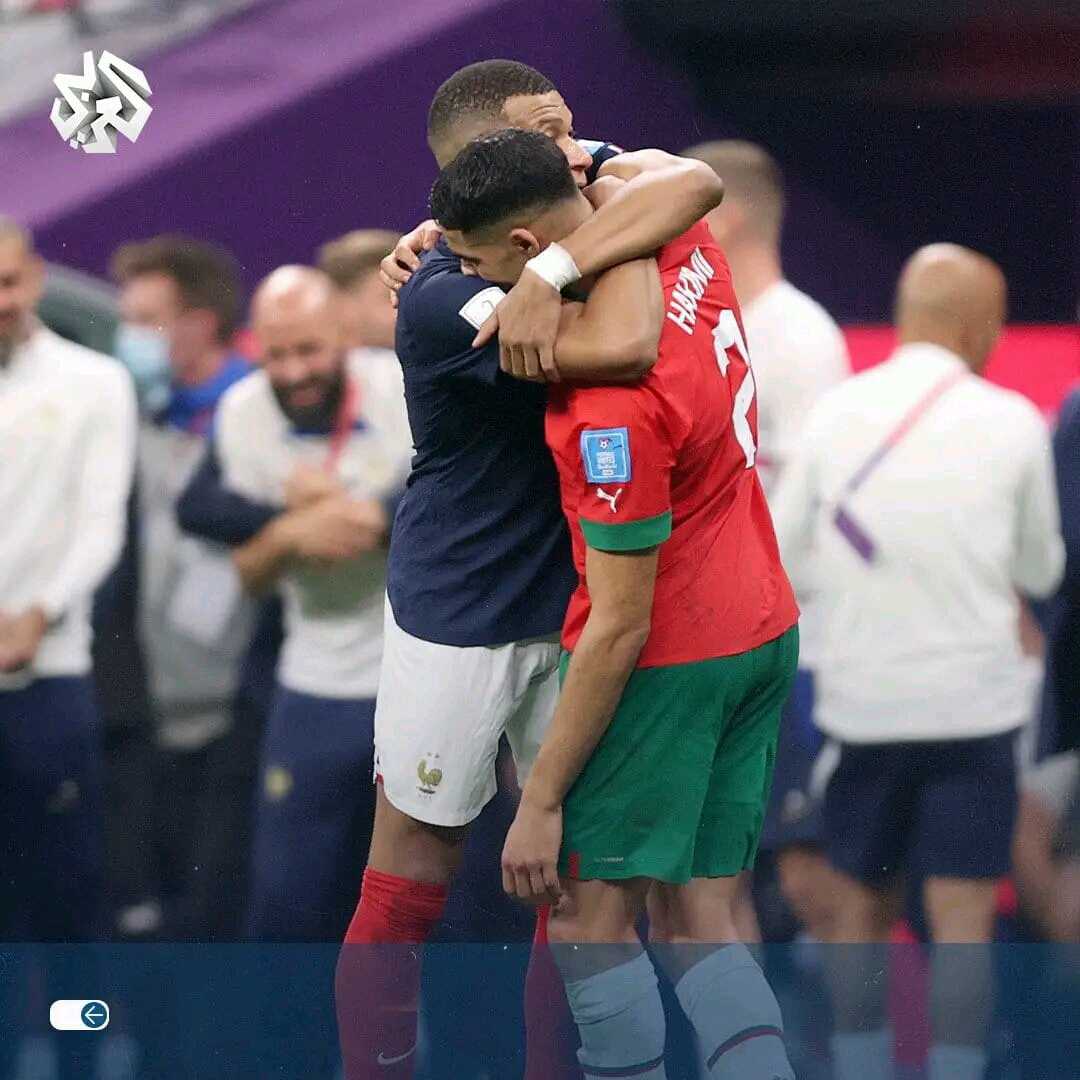 هذا ما قاله مبابي لحكيمي بعد مباراة نصف نهائي مونديال قطر؟