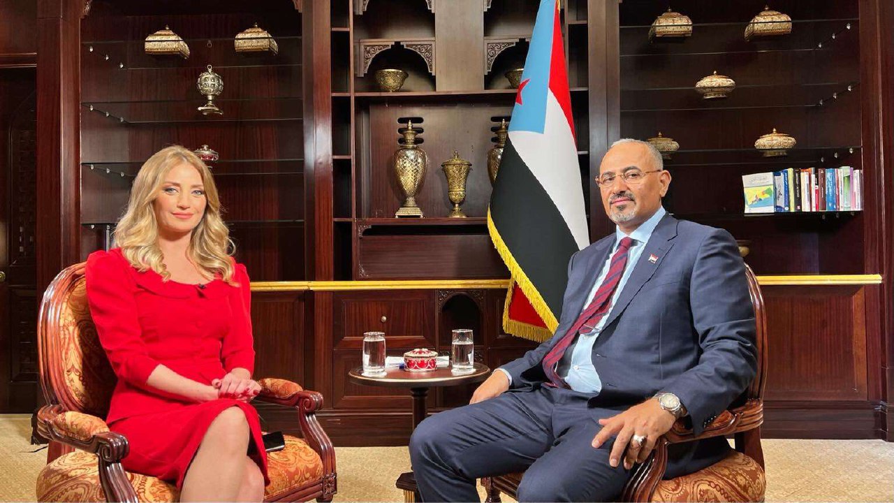 ابرز ماقاله رئيس المجلس الانتقالي عيدروس الزبيدي في مقابلته مع قناة الحدث السعودية
