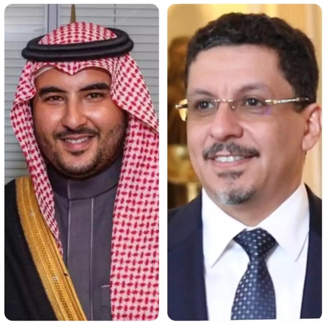 بن سلمان يجري اتصالاً هاتفياً مع وزير كبير بحكومة هادي بشأن هذا الأمر