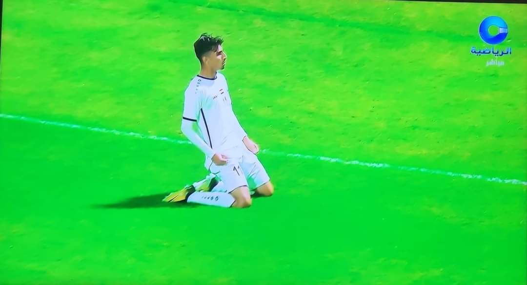 انتهاء شوط المباراة الأول بنتيجة تاريخية للمنتخب اليمني