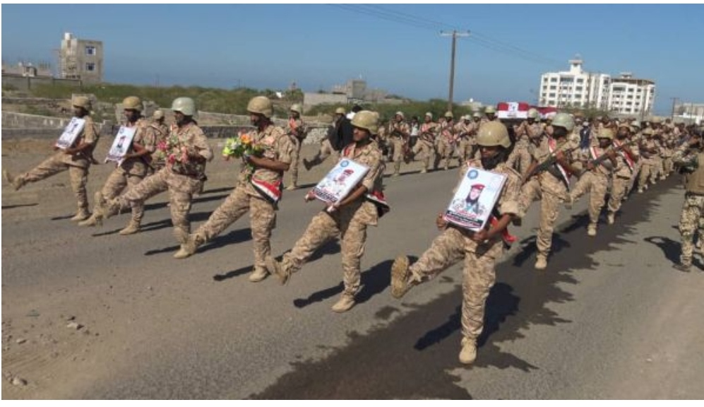 المقاومة الوطنية تشيع اثنين من ابطالها في الساحل الغربي