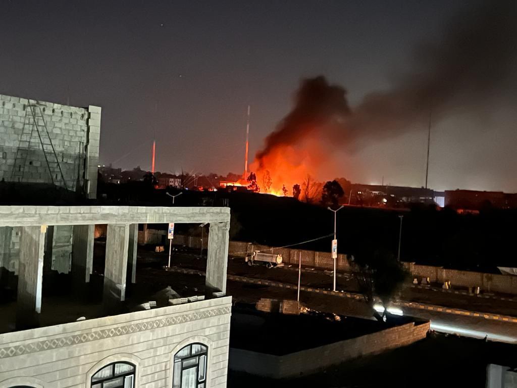 عاجل:مقاتلات التحالف تجدد قصف هو الأعنف على العاصمة صنعاء