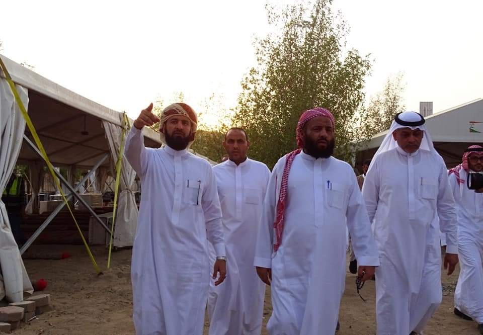 وزير الأوقاف يتفقد مخيمات الحجاج بمشعر عرفات