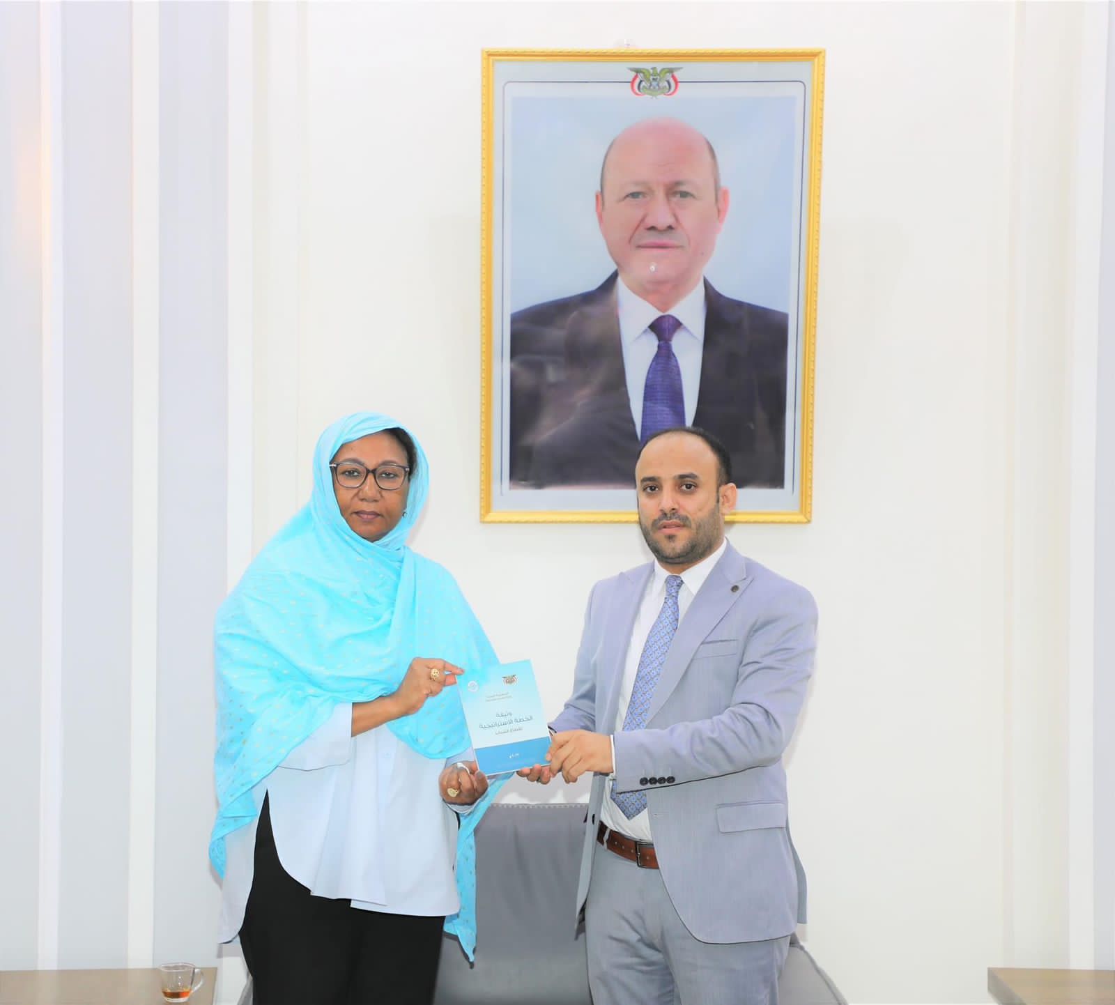 نائب وزير الشباب منير الوجيه يؤكد على أهمية الشراكة مع صندوق الأمم المتحدة للسكان