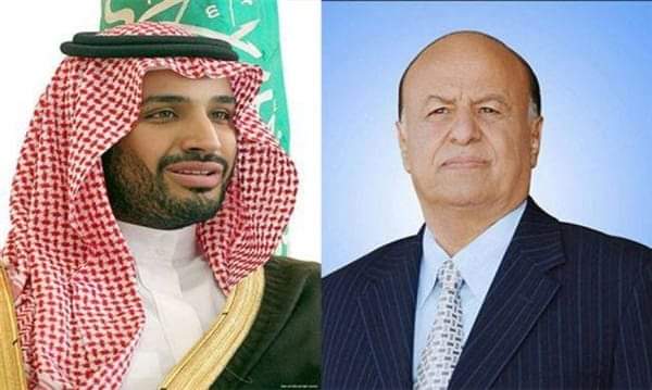 ولي العهد السعودي يهاتف رئيس الجمهورية ويجدد دعم المملكة لوحدة وأمن واستقرار اليمن